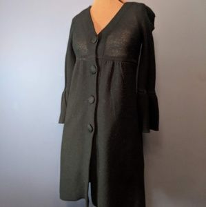 Long A.B.S. drapey button down cardigan